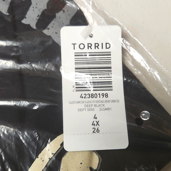 ❤️NWT VINTAGE TORRID TEE - CLASSY UNTIL GAME DAY SKELETON BEER GRAPHIC PLUS SIZE - Picture 9 of 15